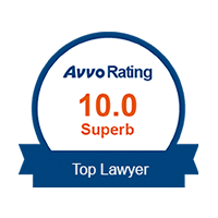 Avvo Rating 10.0 Superb Top Lawyer