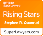 Rated by Super Lawyers Rising Stars Stephen R. Quanrud Superlawyers.com